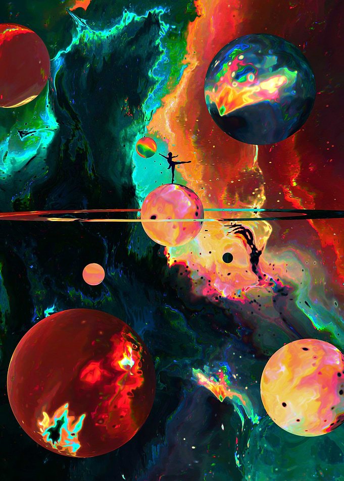 Silouhette in Space