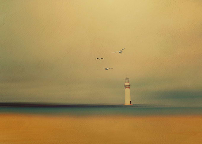 The Lighthouse By chrissie Judge