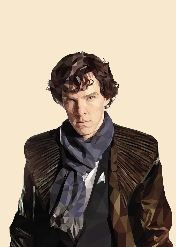 S K Holmes close up