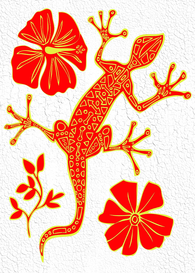 Red Lizard