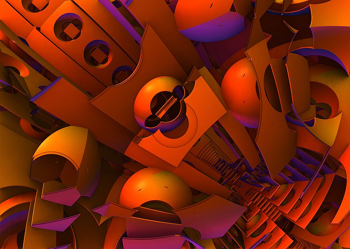 Funhouse - a Mandelbulb 3D fractal