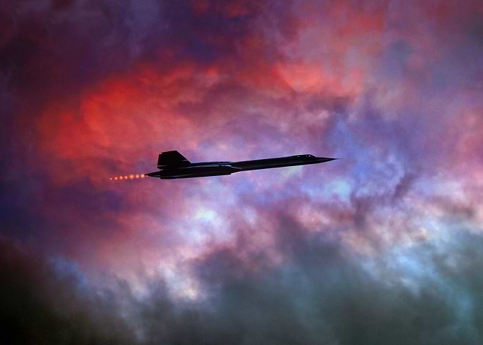 The legendary SR71 Blackbird