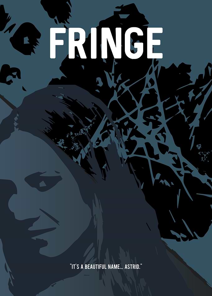 A minimalistic poster for the TV show 'Fringe'. Enjoy!