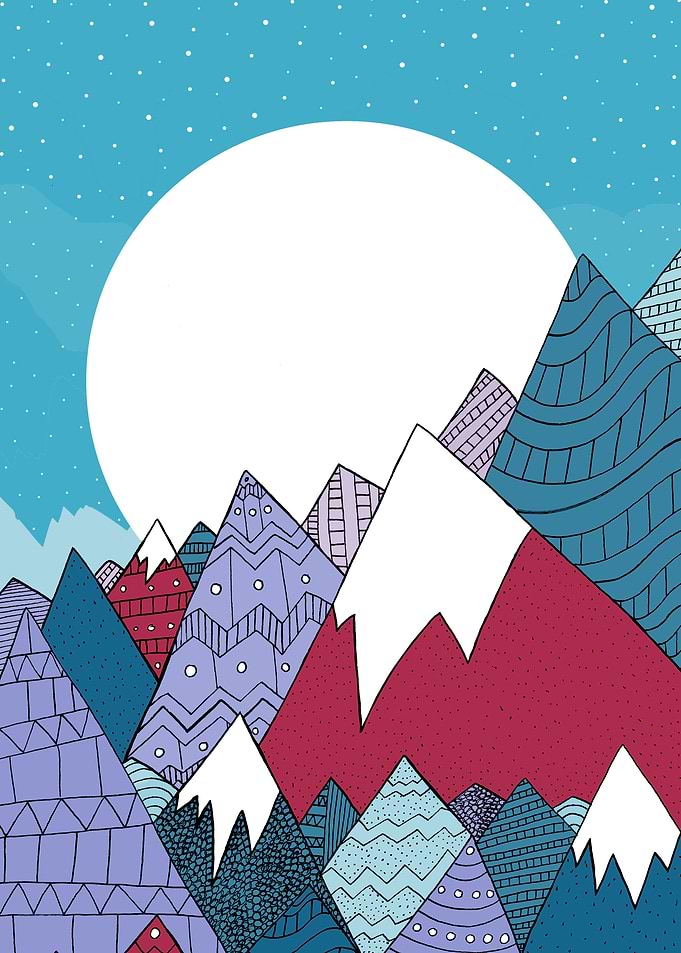 Blue Sky Mountains