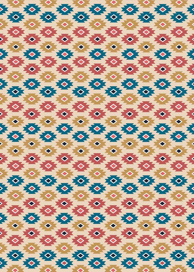 Native Eyes Pattern