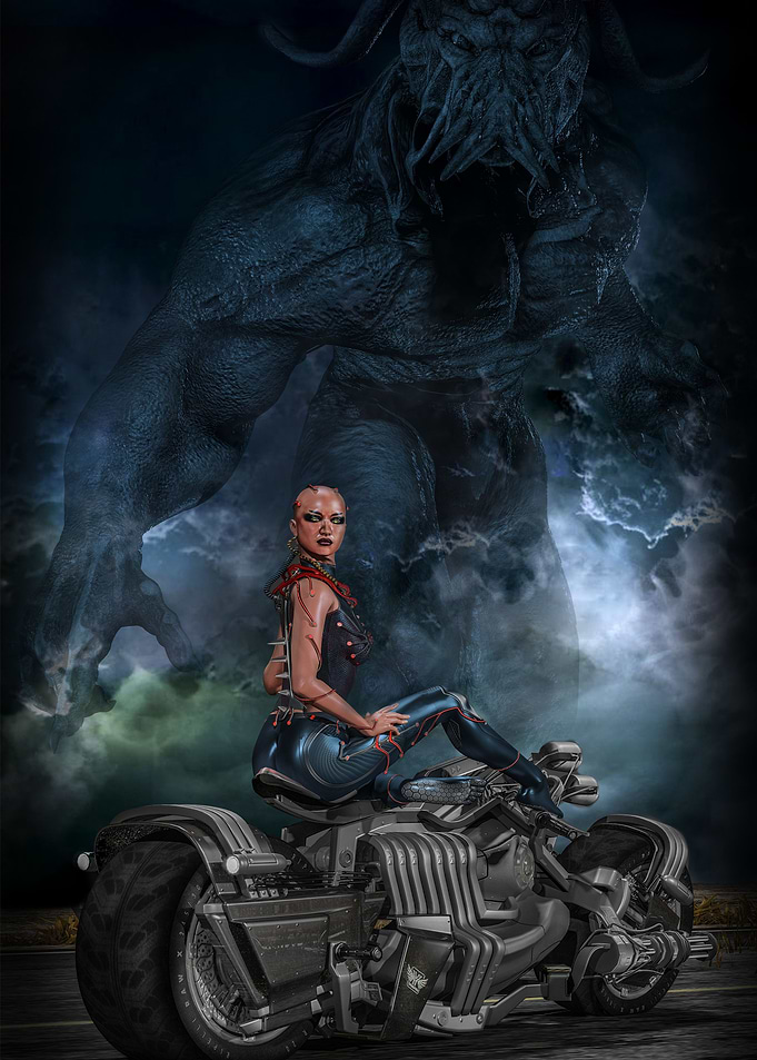 Apocalypta: The last Horseman. A scifi project based o ...