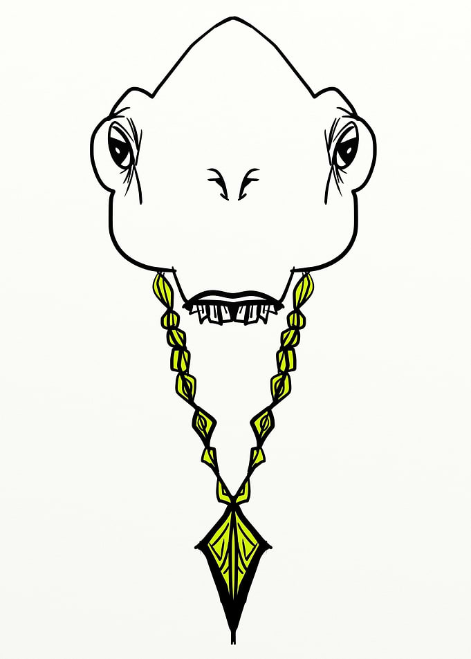 Alien With a Gold Chain