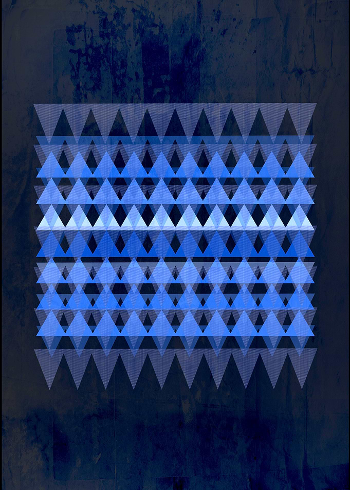 Indigo Tribal art