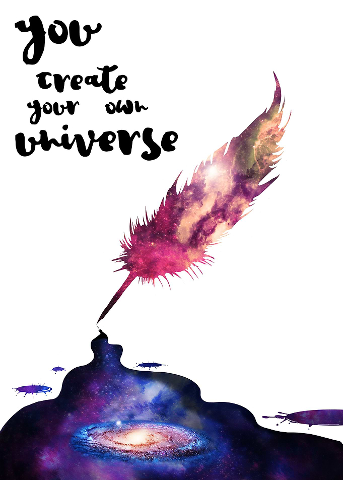 Title: 'We Create our Own Universe'