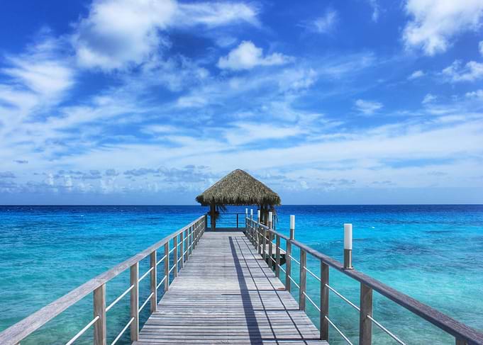 French Polynesia seascape
