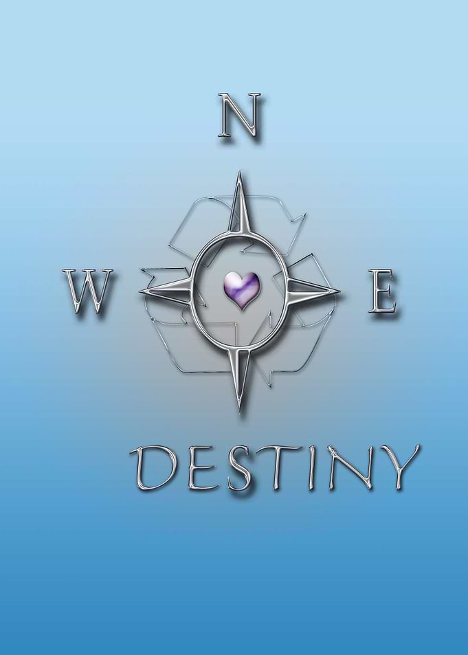 'Destiny In Blue' Sky Blue holds our destiny.
