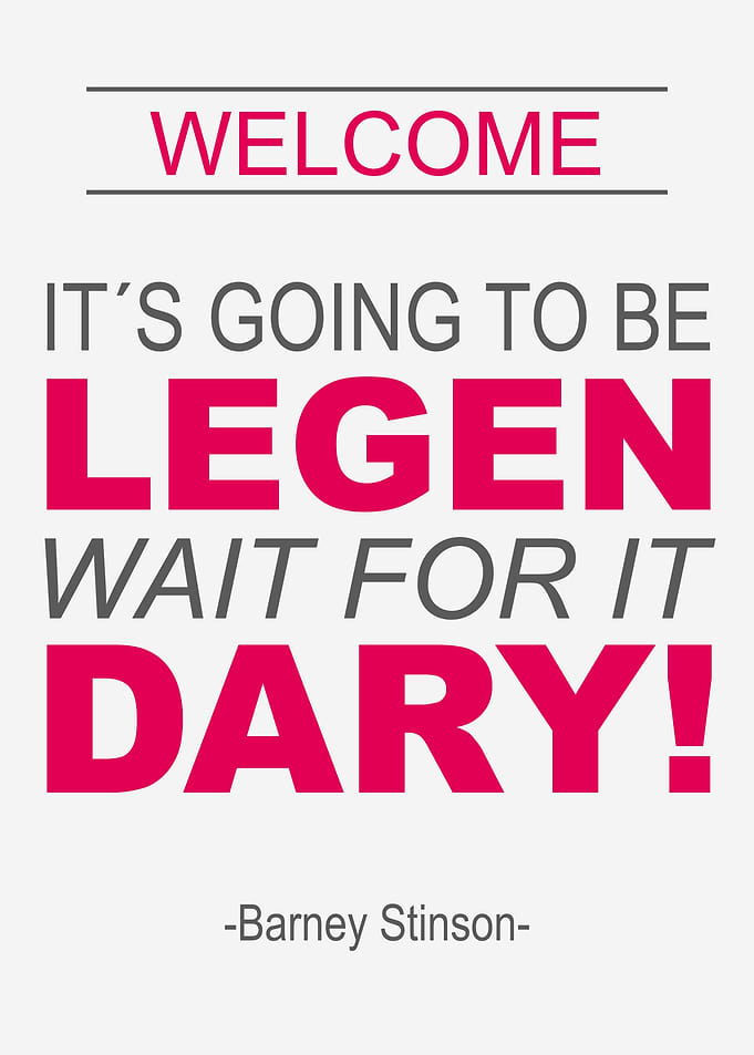 Clasic Barney Stinson!!