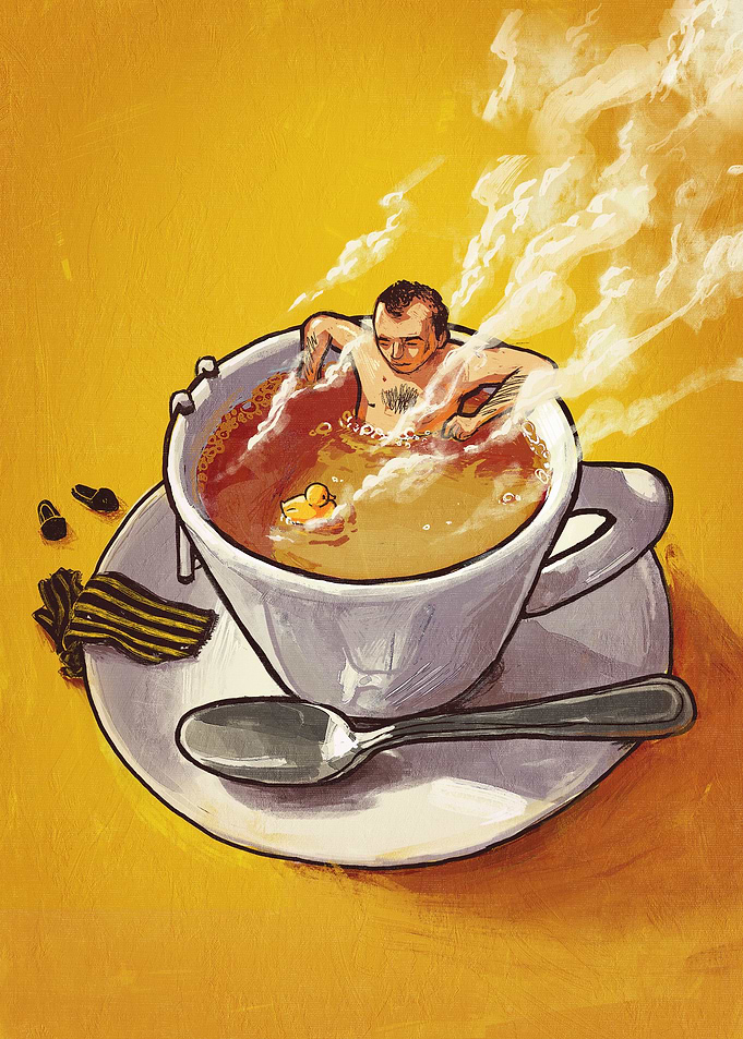 Coffee Dunk by Ronan Lynam