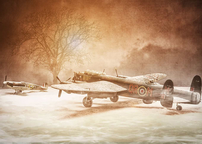 Lancaster in the Snow