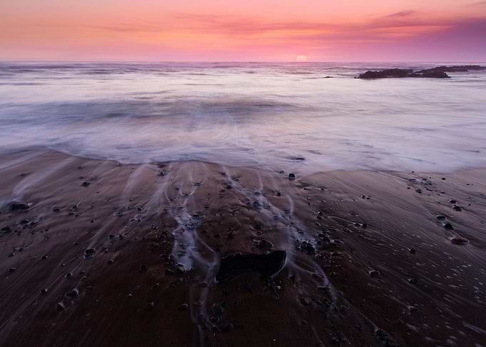 Edge of the World | A colorful sunset on the Oregon coa ...