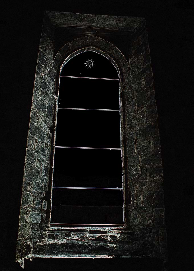 'Floating Window' As evening came the window left the b ...