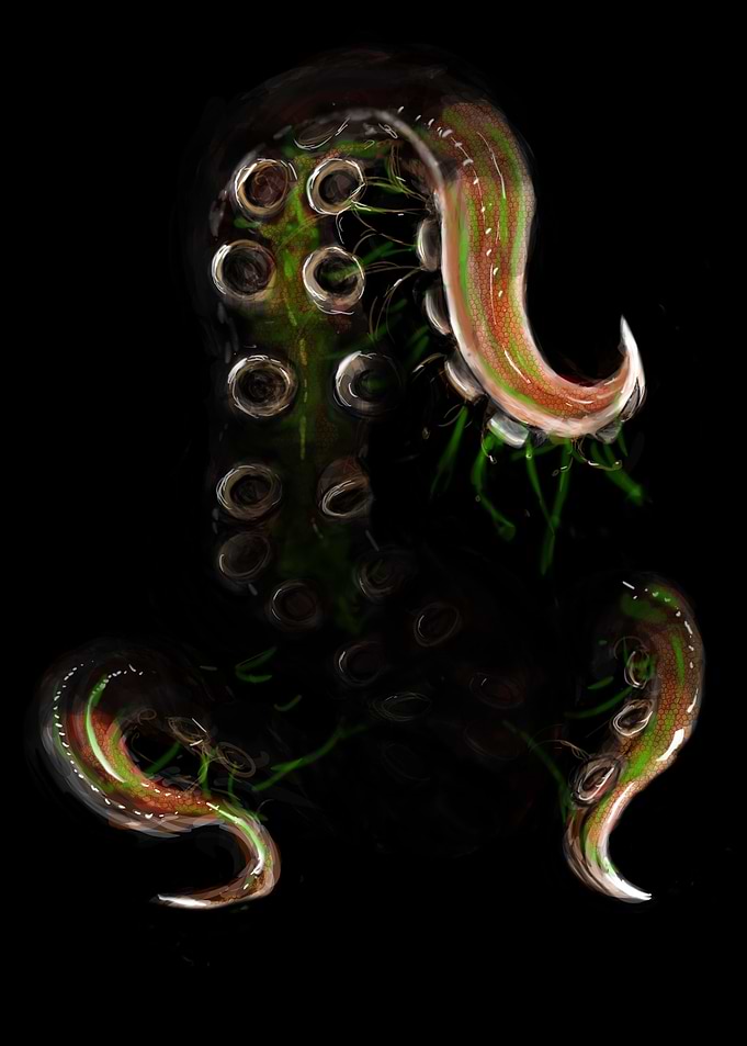 Series: 'Out of the Void' Title: 'Tethering Tendrils'