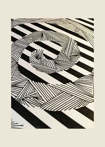 Spiralling lines
