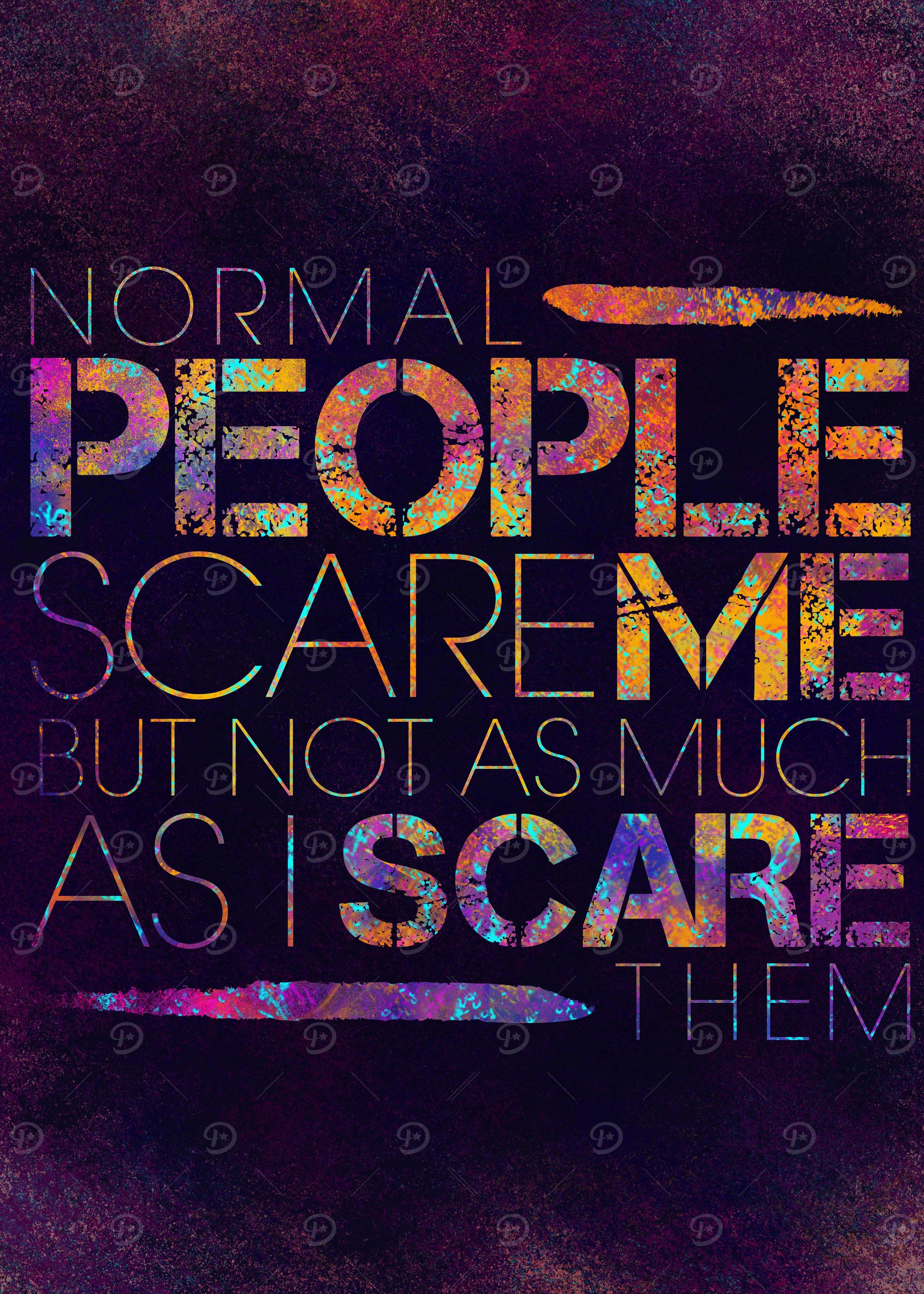 Normal People Scare Me