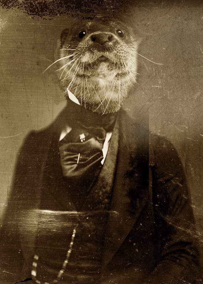 By using a combination of old american civil war images ...