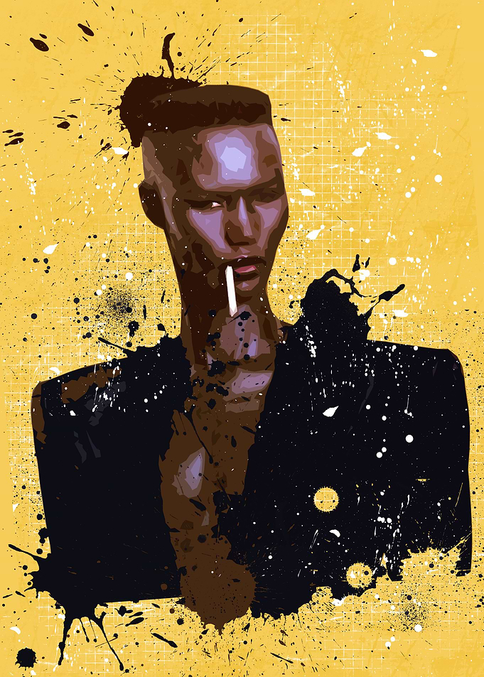 Grace Jones inspired displate