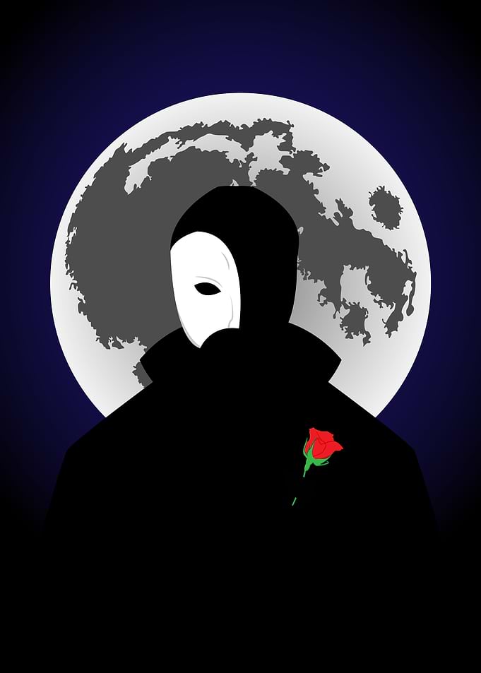 phantom in the moonlight