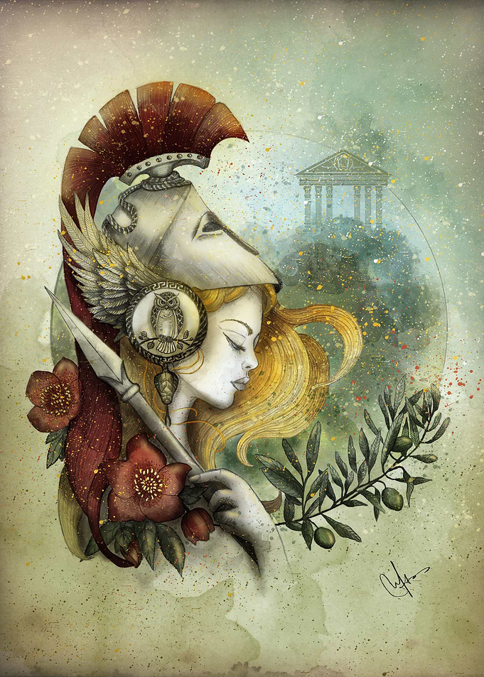 Athena greek goddess