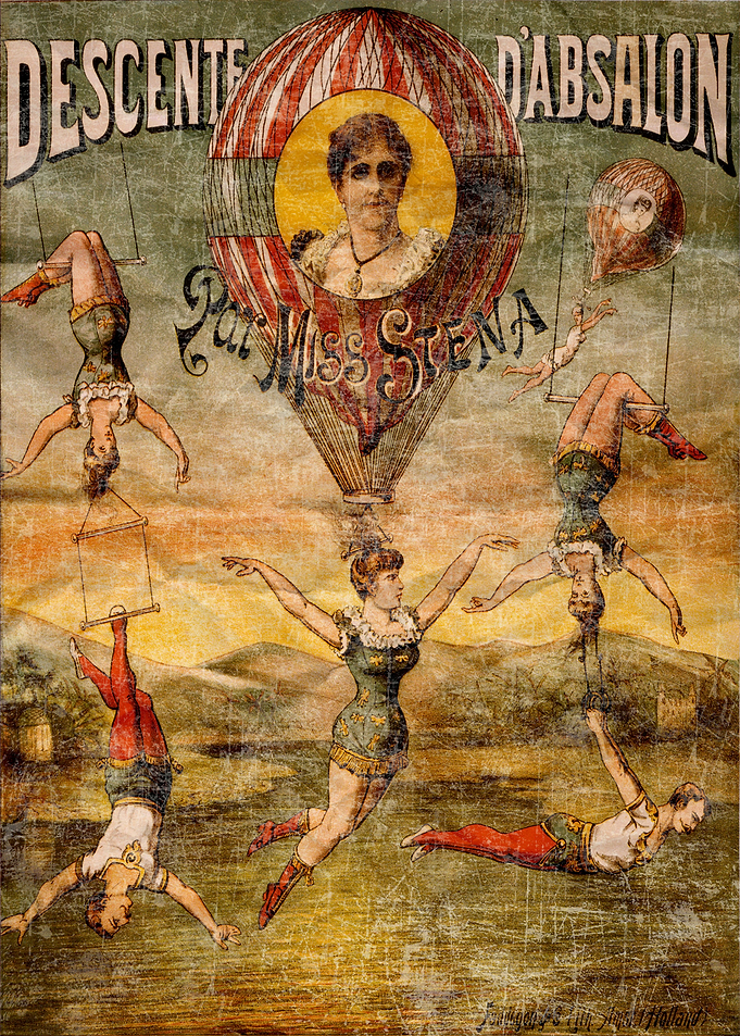 vintage circus poster
