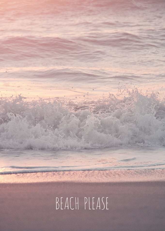 BEACH PLEASE by Monika Strigel