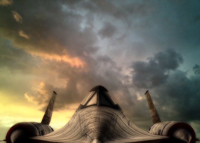 The legendary SR71 Blackbird
