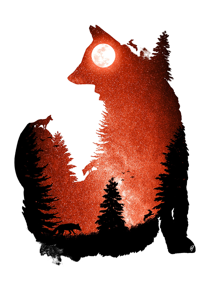 In the Swaying Forest Trees
