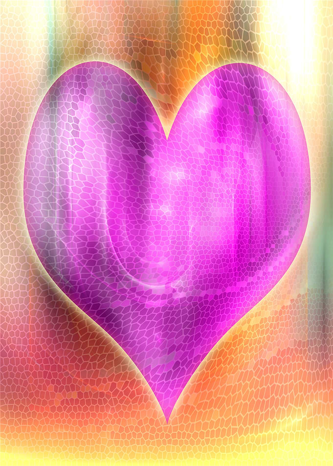 Colorful Heart CB