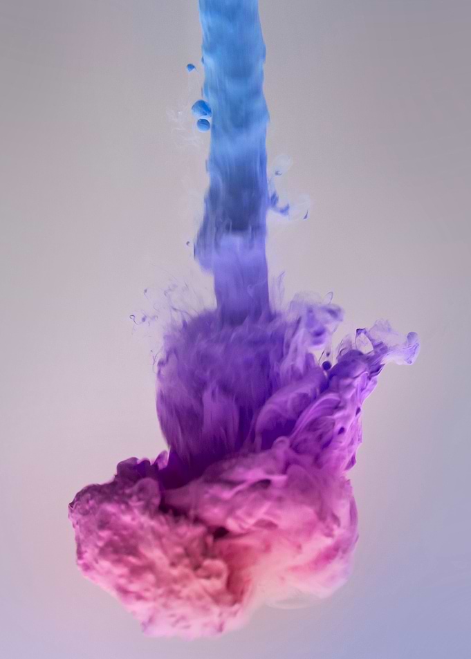 Blob Blue Pink