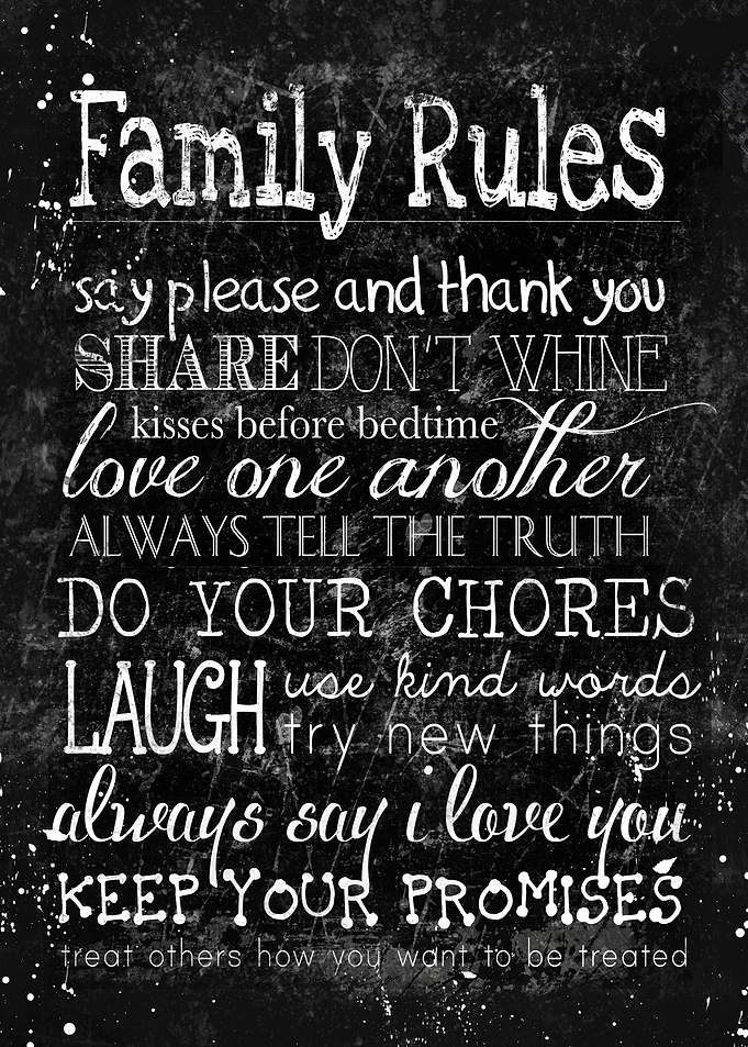 Family Rules