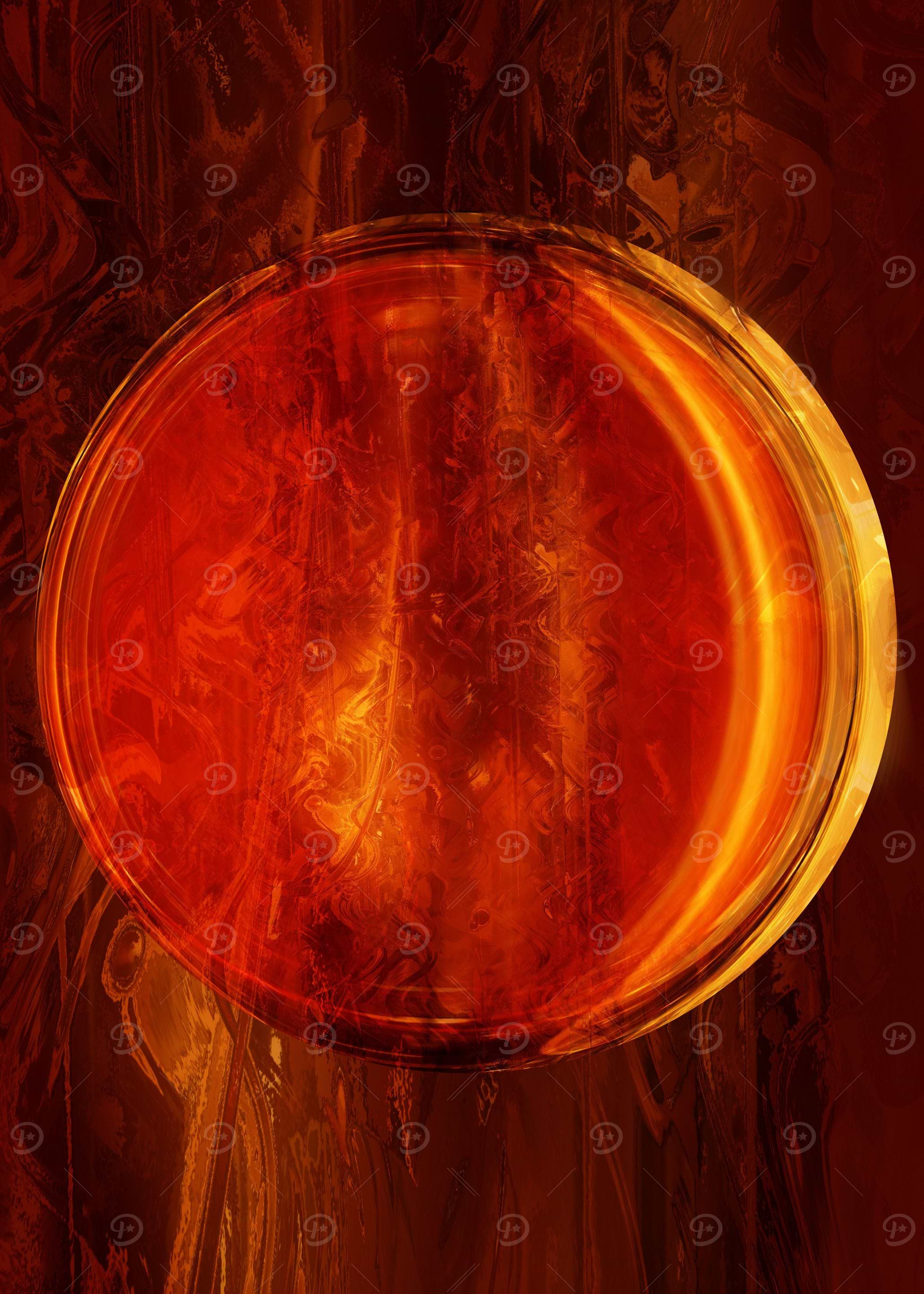 Meditation orange