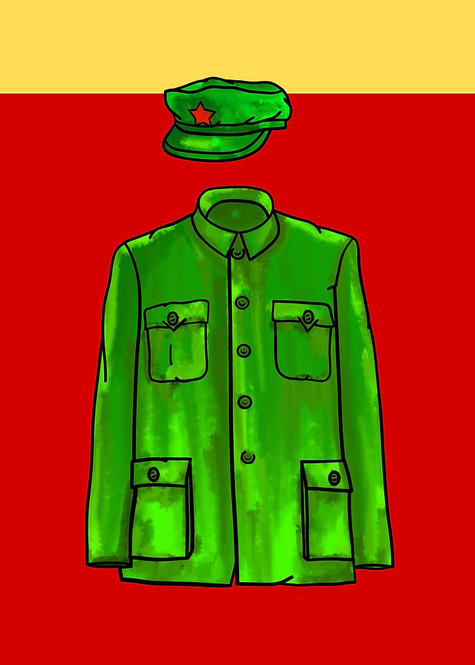 Mao Suit Water Colour