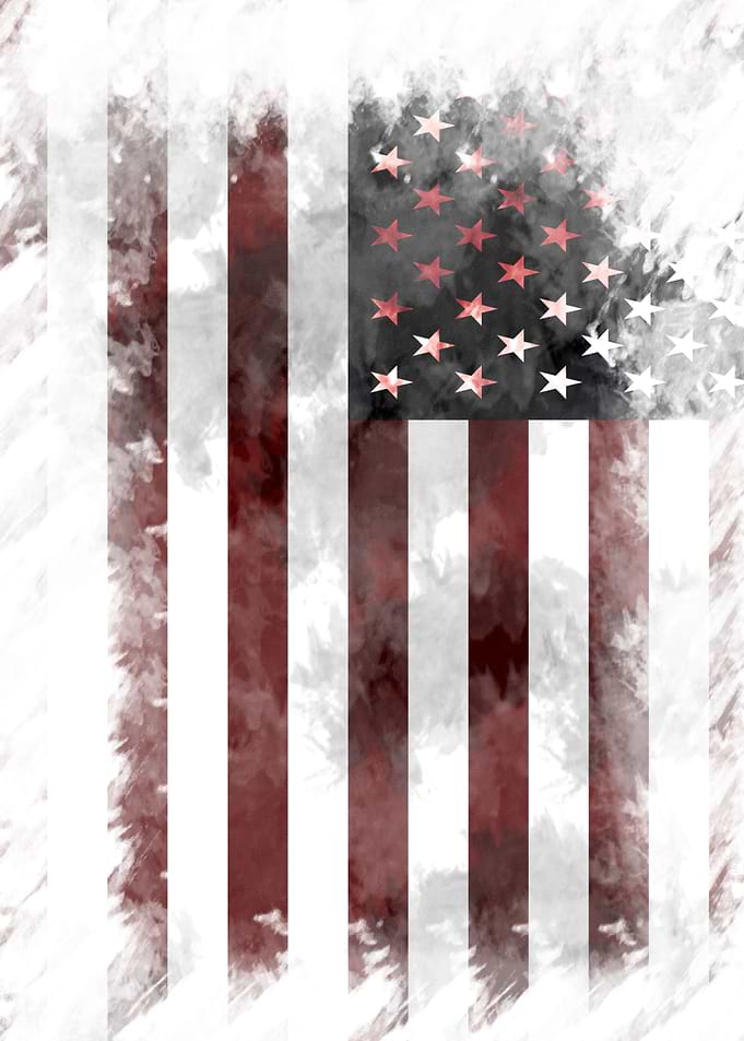 US FLAG ART