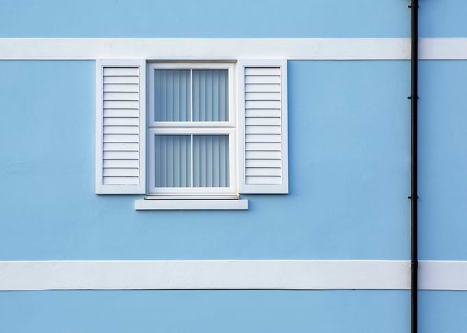 A Blue Wall