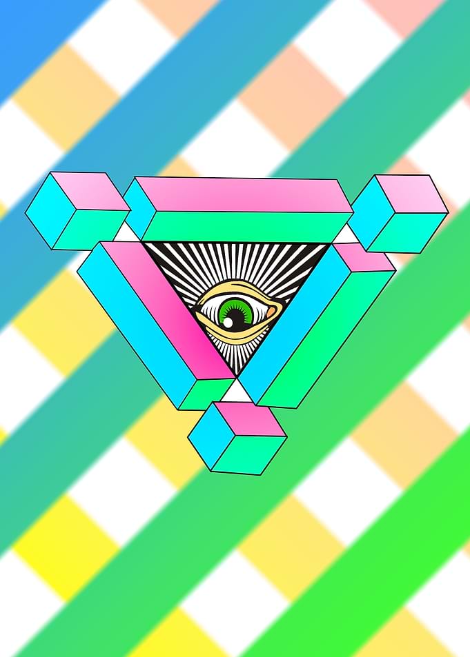 The all seeing eye sees all.