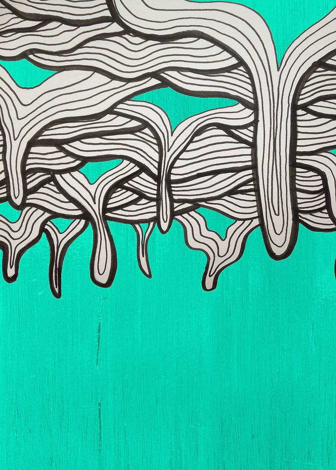Abstract Illustration using Micron Pens