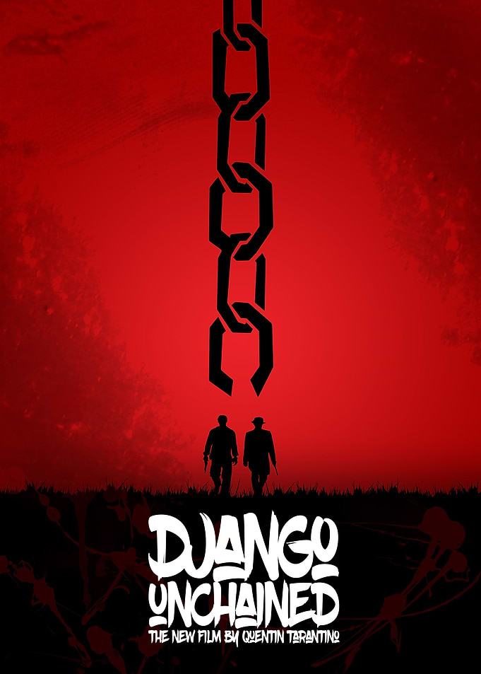 Django Unchained - Minimal Movie Poster. A Film by Quen ...