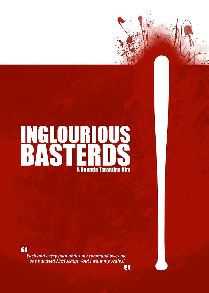 Inglourious Basterds. Minimal Movie Poster - A Quentin ...