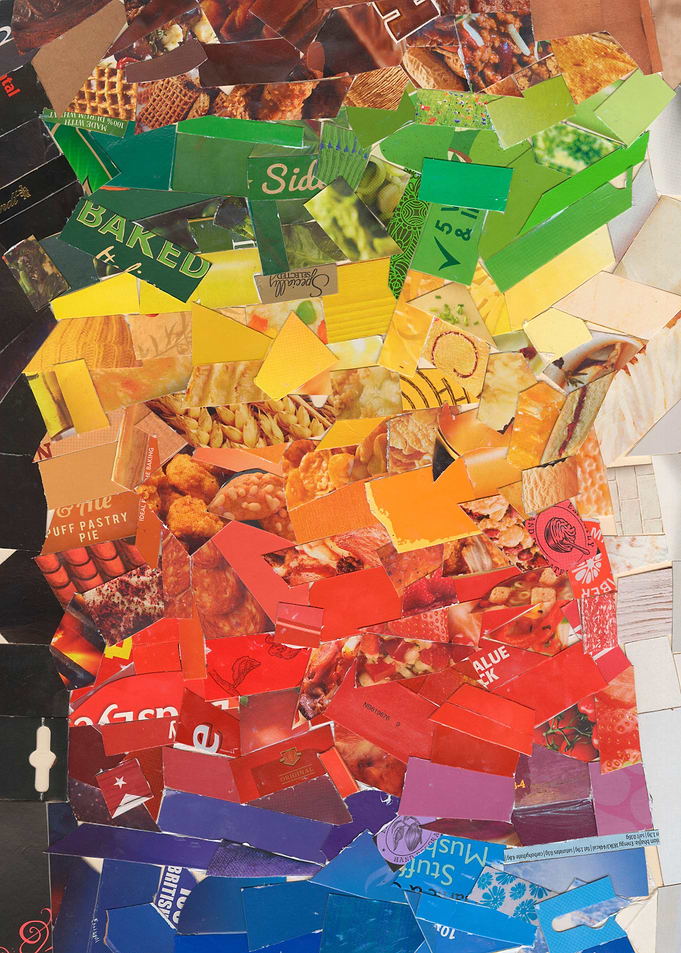 All the colors of the commercial rainbow!