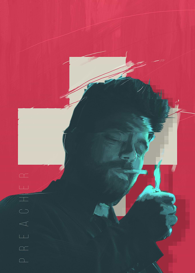Preacher series - alternative poster