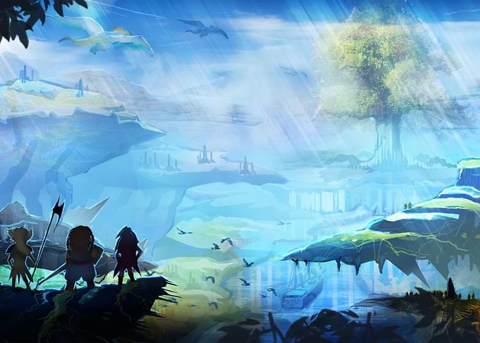 Concept Art of Seiken densetsu 3 (Secret Of Mana 2)