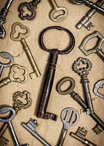Old skeleton keys