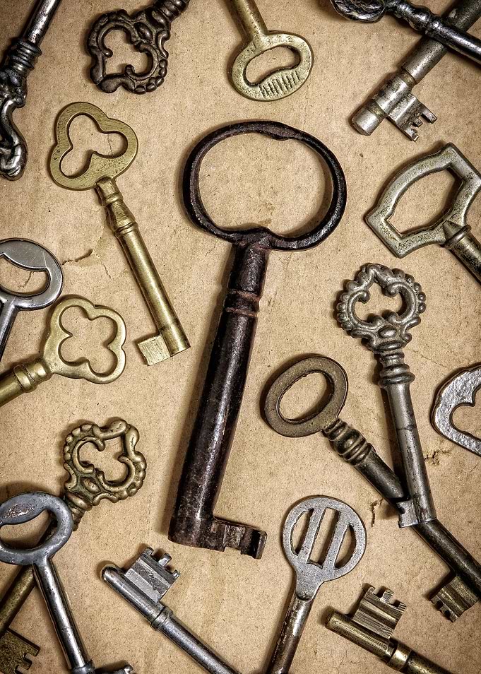Old skeleton keys