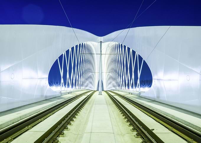 Troy bridge in Prague