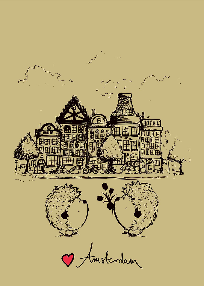Hedgehogs in Amsterdam