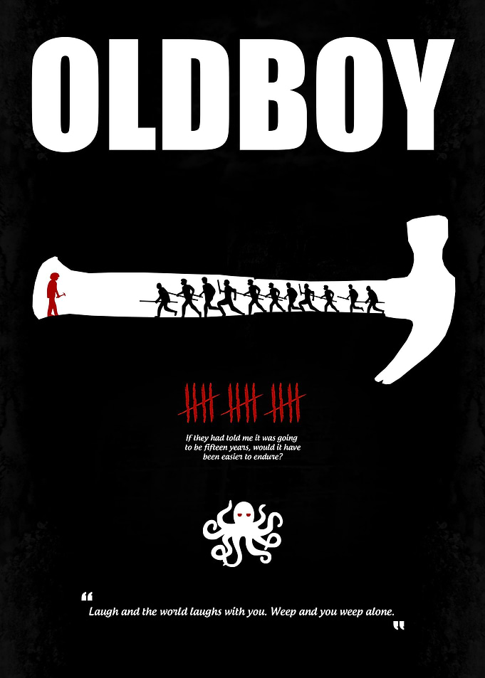 Oldboy - Minimal Movie Poster. A Film by Chan-wook Park ...
